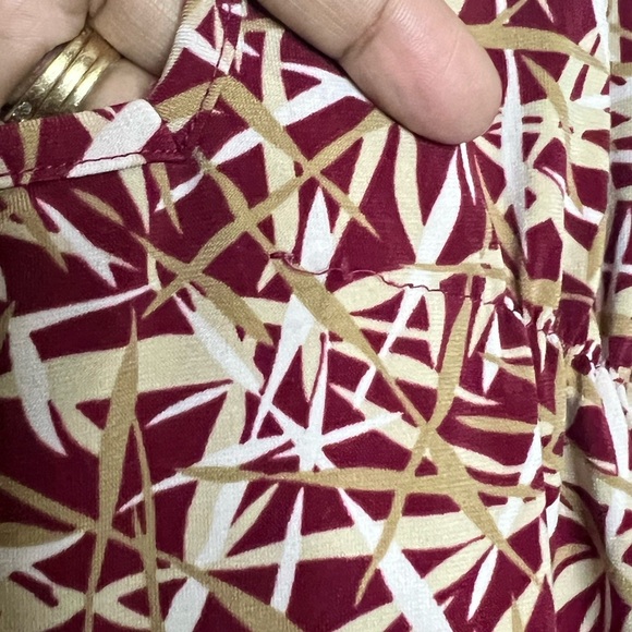 Lane Bryant Women’s Square Neck Top - SIZE LABEL MISSING - 24” PTP - Picture 7 of 7